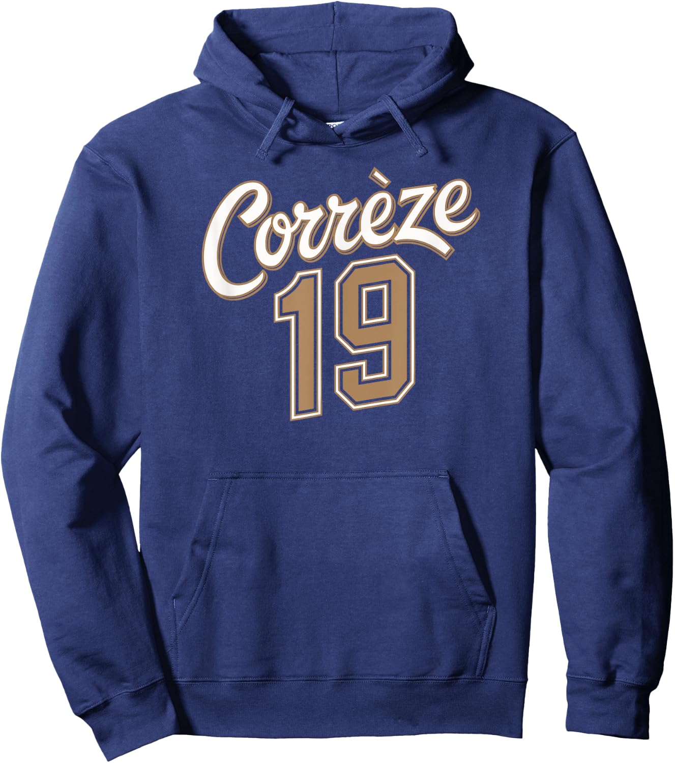 Corrèze 19 , Black, S Hoodie - Hoodie | Navy