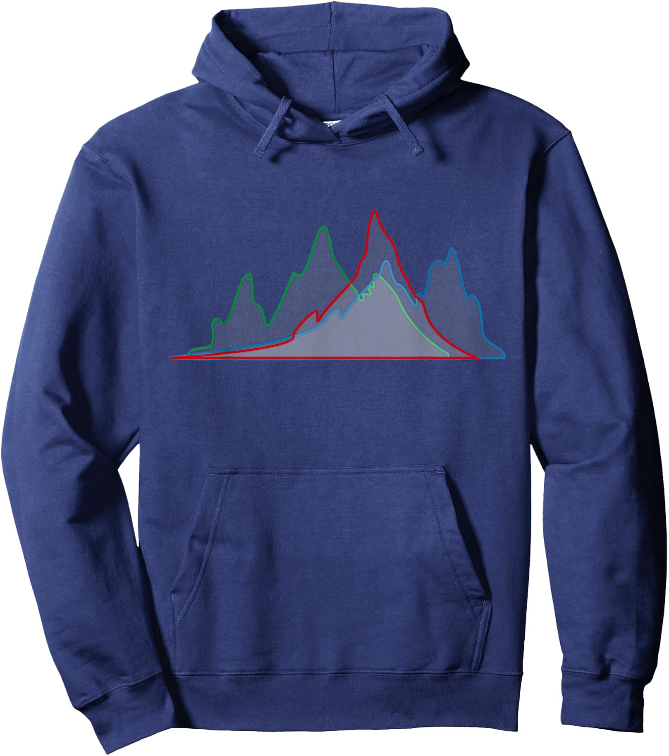 Histogram Photography Photographer Hoodie - Hoodie | Navy