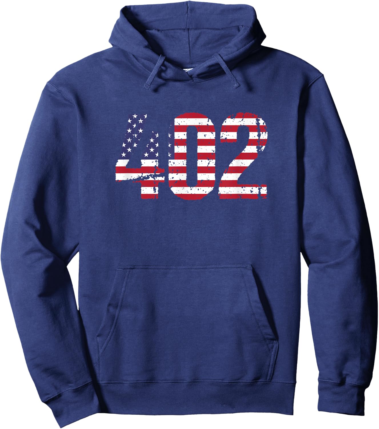 402 Nebraska Area Code Hoodie - Hoodie | Navy