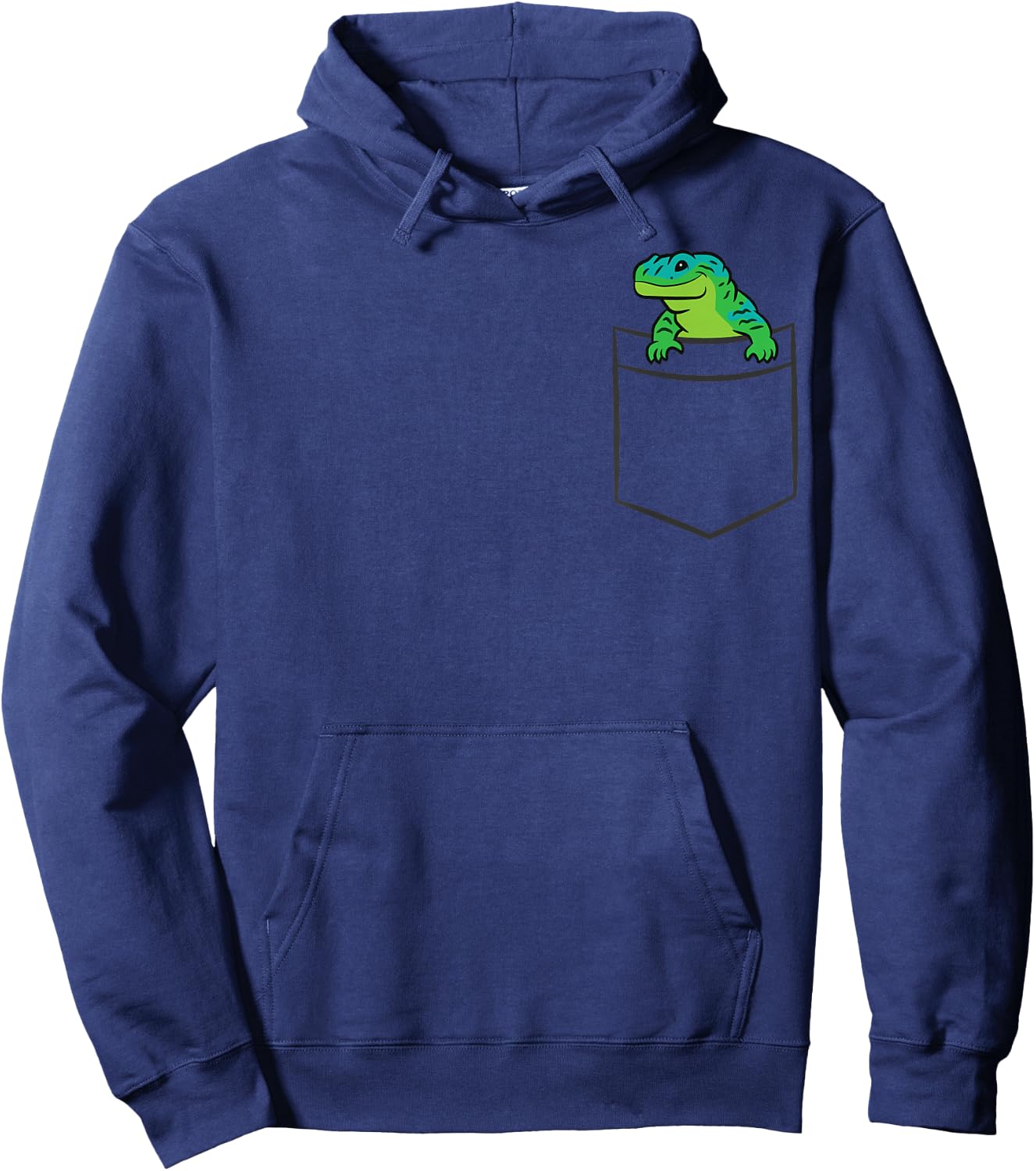 Uromastyx In A Pocket Reptile Cute Uromastyx Hoodie - Hoodie | Navy