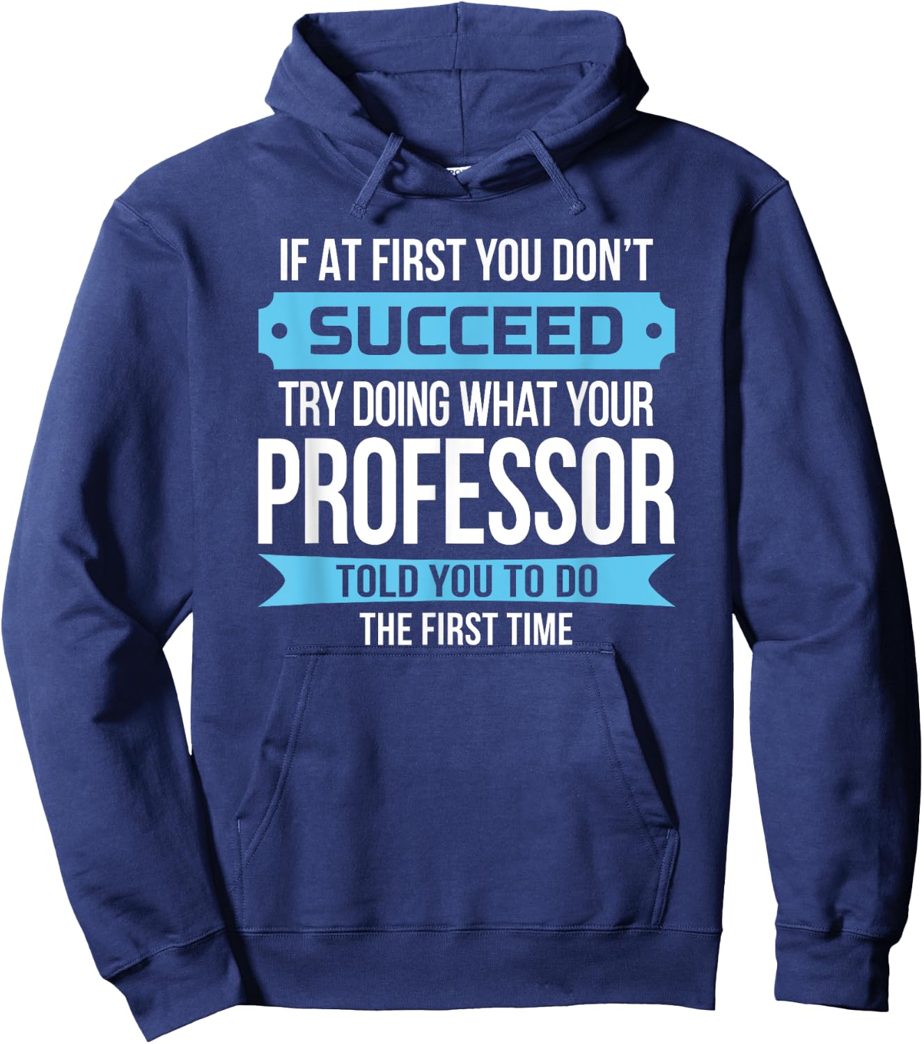 Professor Funny Appreciation Gift Hoodie - Hoodie | Navy