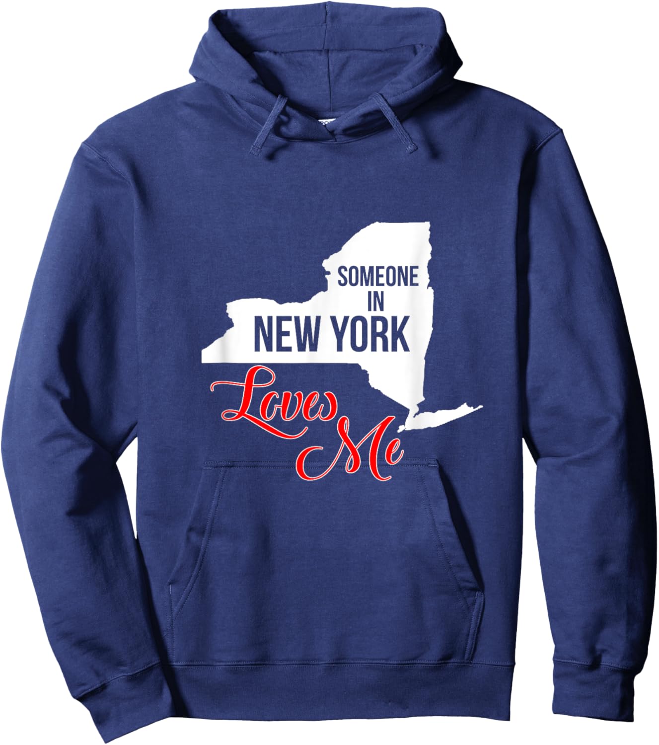 Someone In NY Loves Me Hoodie - Hoodie | Navy