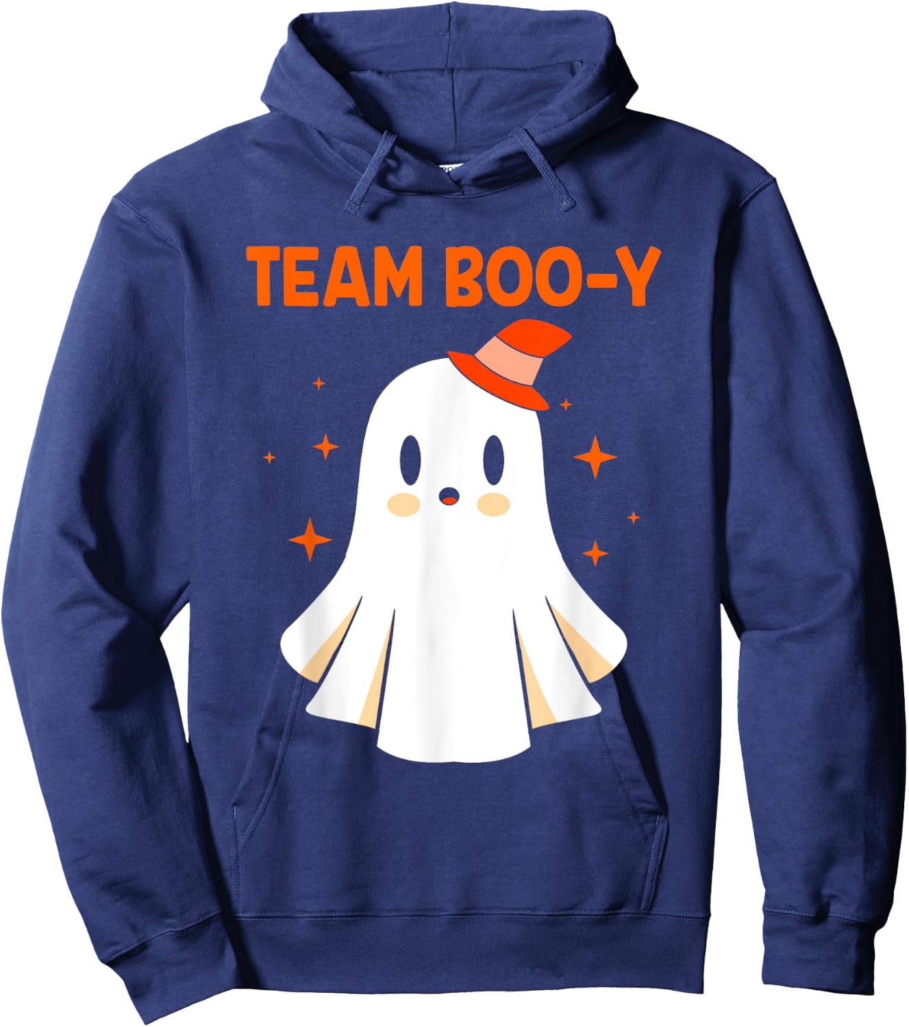 Halloween Team Booy Team Boy Gender Reveal Hoodie - Hoodie | Navy