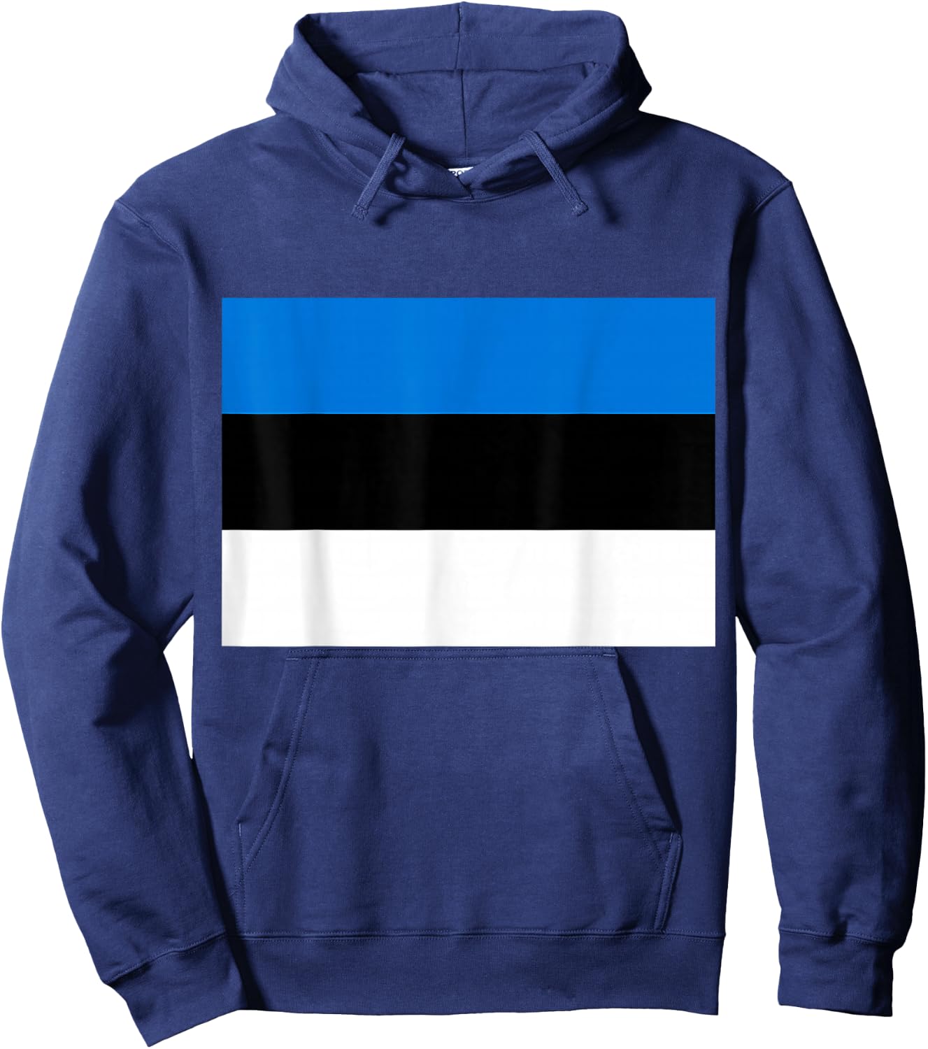 Flag Of Estonia Proud Patriot Souvenir Fan Patriotic Pride Hoodie - Hoodie | Navy