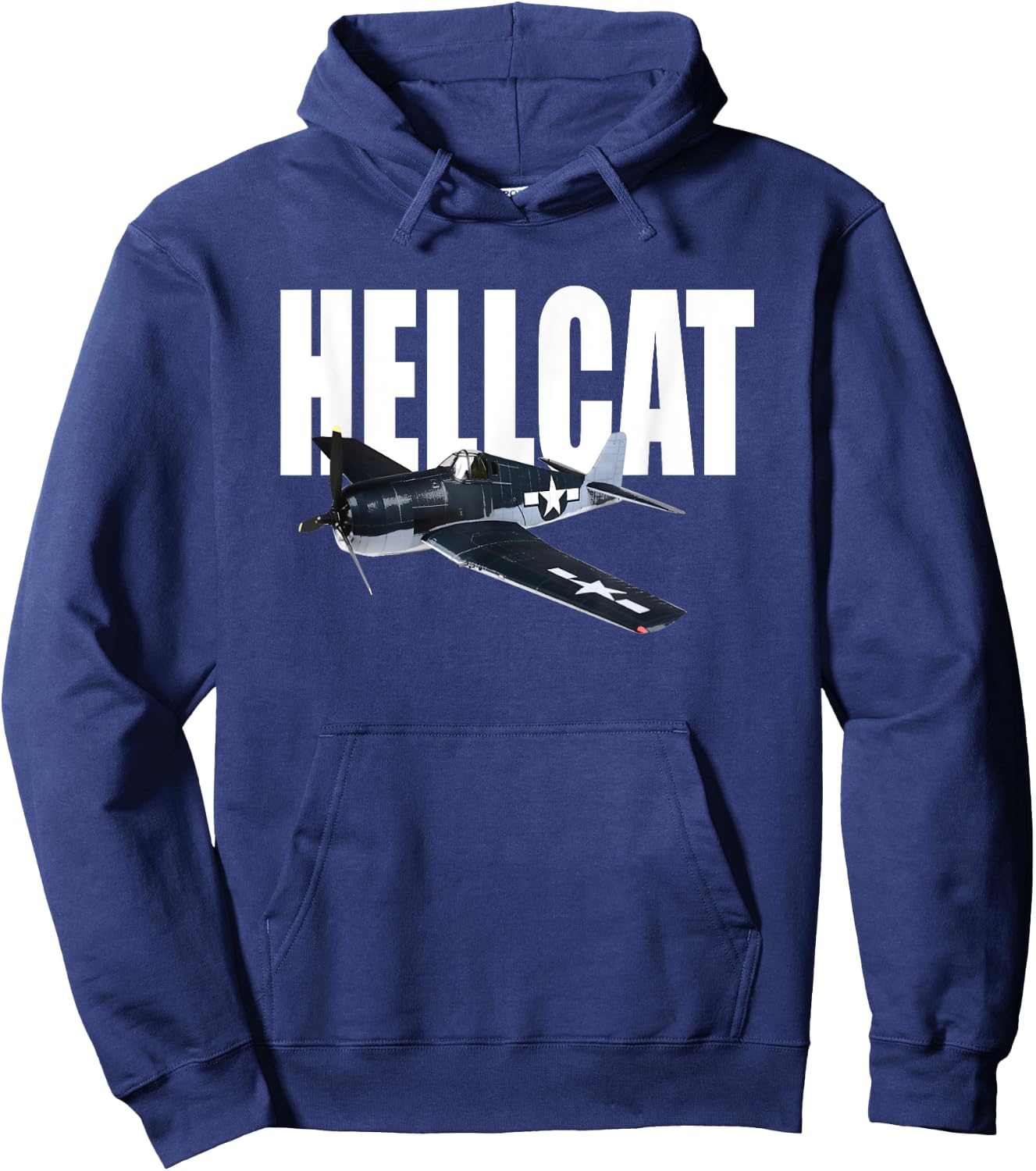 Grumman F6F Hellcat 2. Weltkrieg Flugzeug Hoodie - Hoodie | Navy