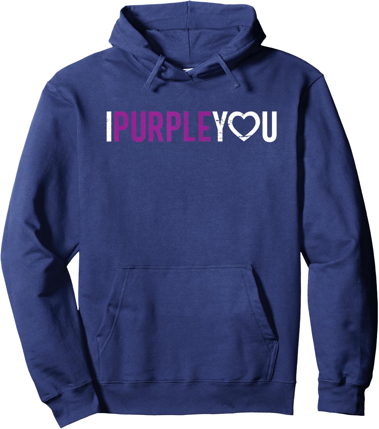 I Purple You | KPOP Hoodie - Hoodie | Navy