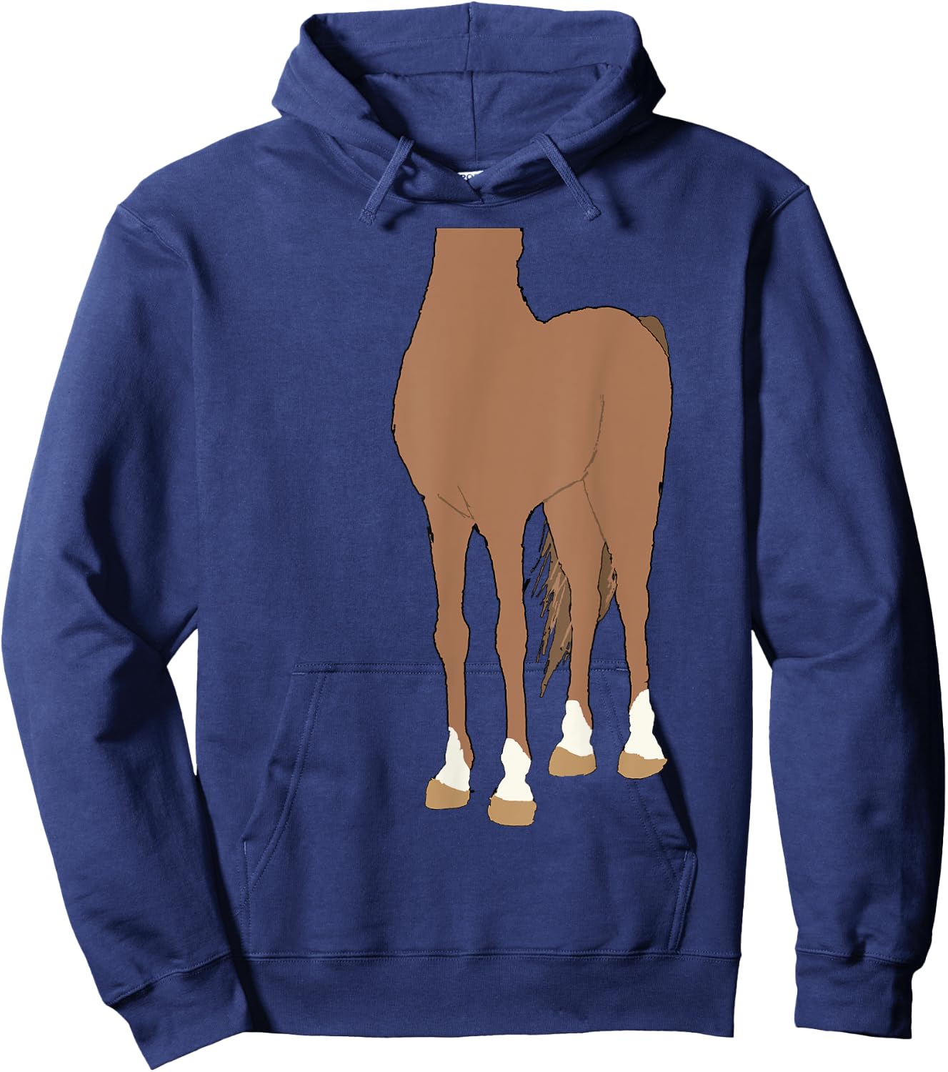 Halloween Horse Body Costume for Kids Hoodie - Hoodie | Navy
