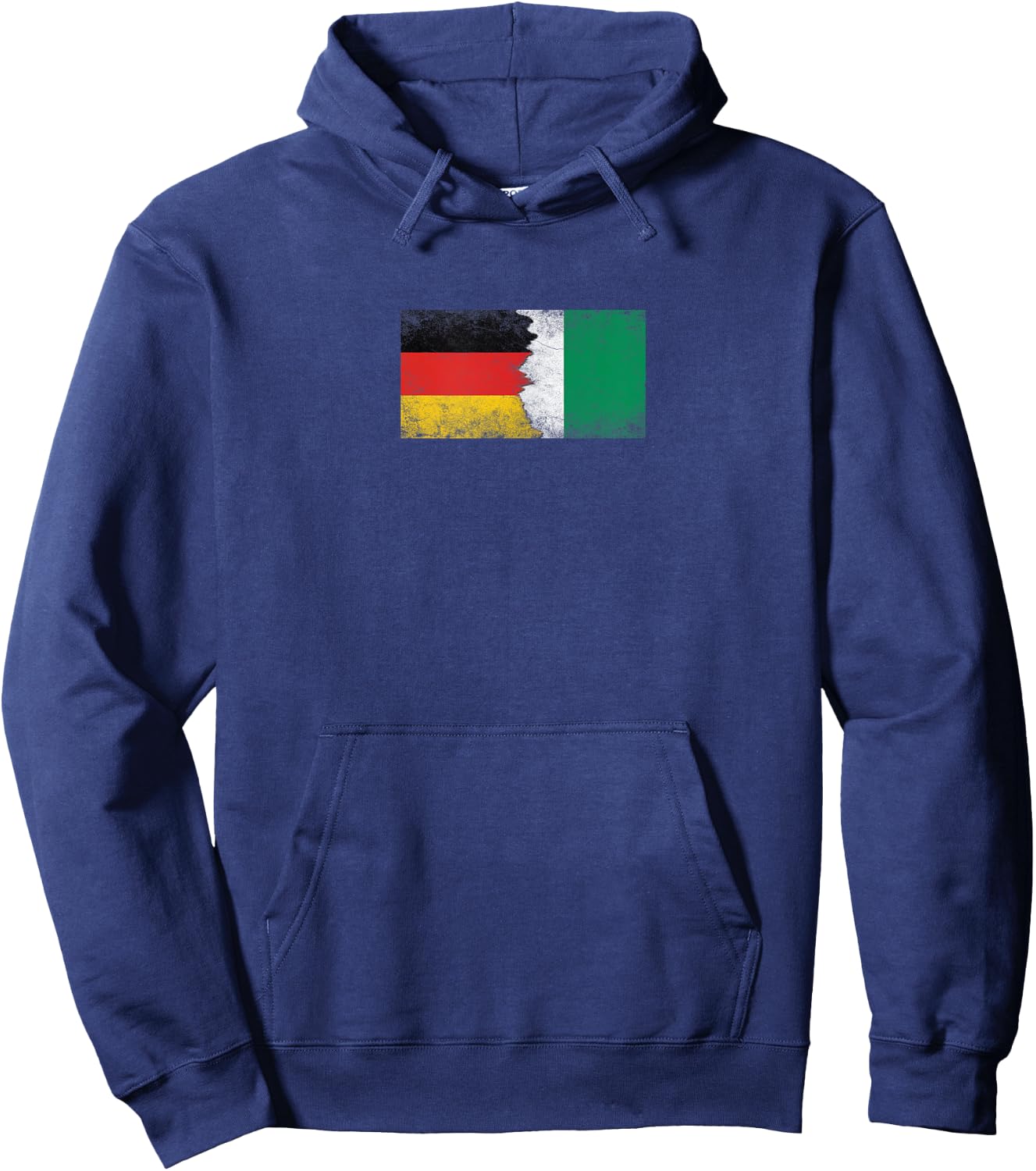 Deutschland & Nigeria Flaggen - Deutsch Nigerianisch Hoodie - Hoodie | Navy