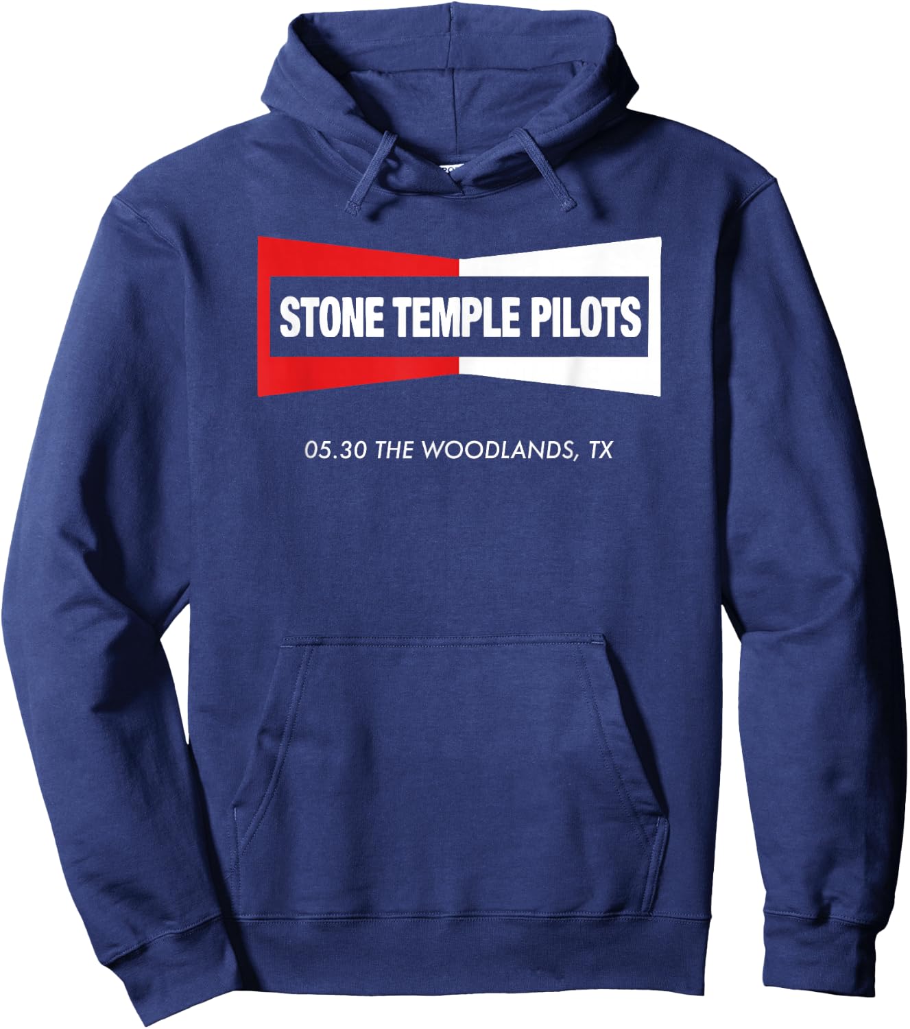 Stone Temple Pilots The Rise of Rock The Woodlands Hoodie - Hoodie | Navy
