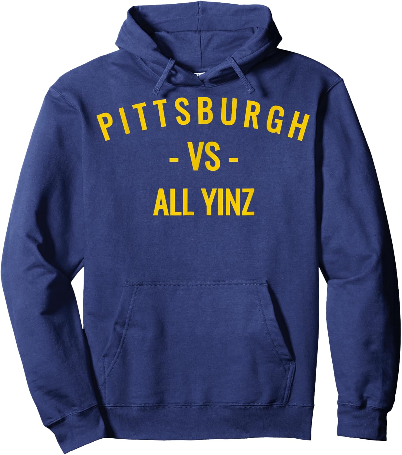 Pittsburgh V.s All Yinz Hoodie - Hoodie | Navy