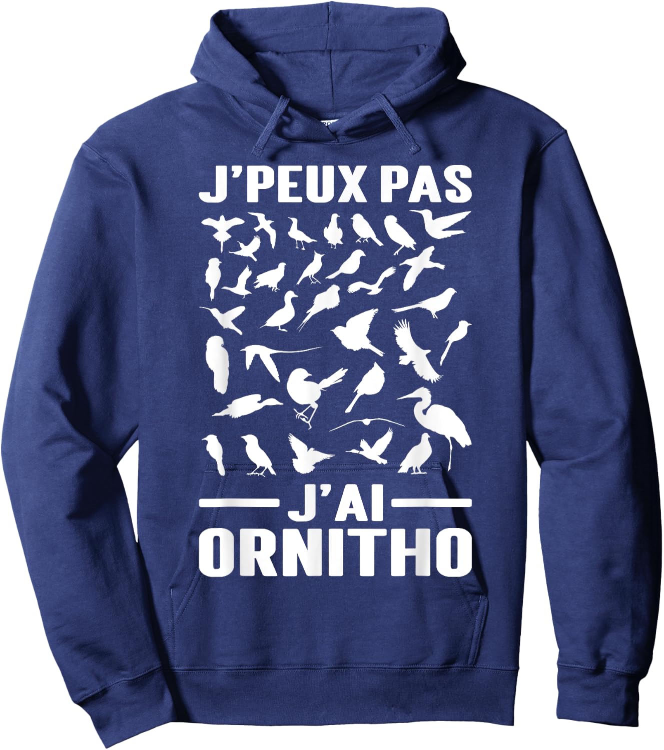I Can't Have Ornitho | Ornithology Amateur Birds Wildlife Hoodie - Hoodie | Navy