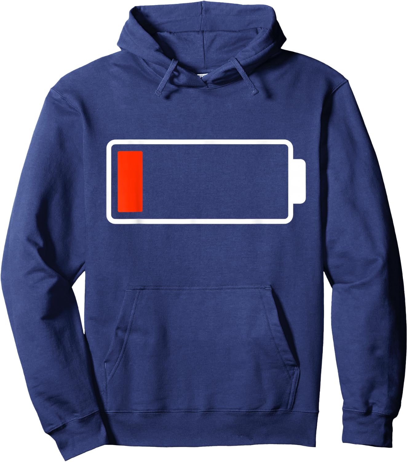 Low Battery Hoodie - Hoodie | Navy