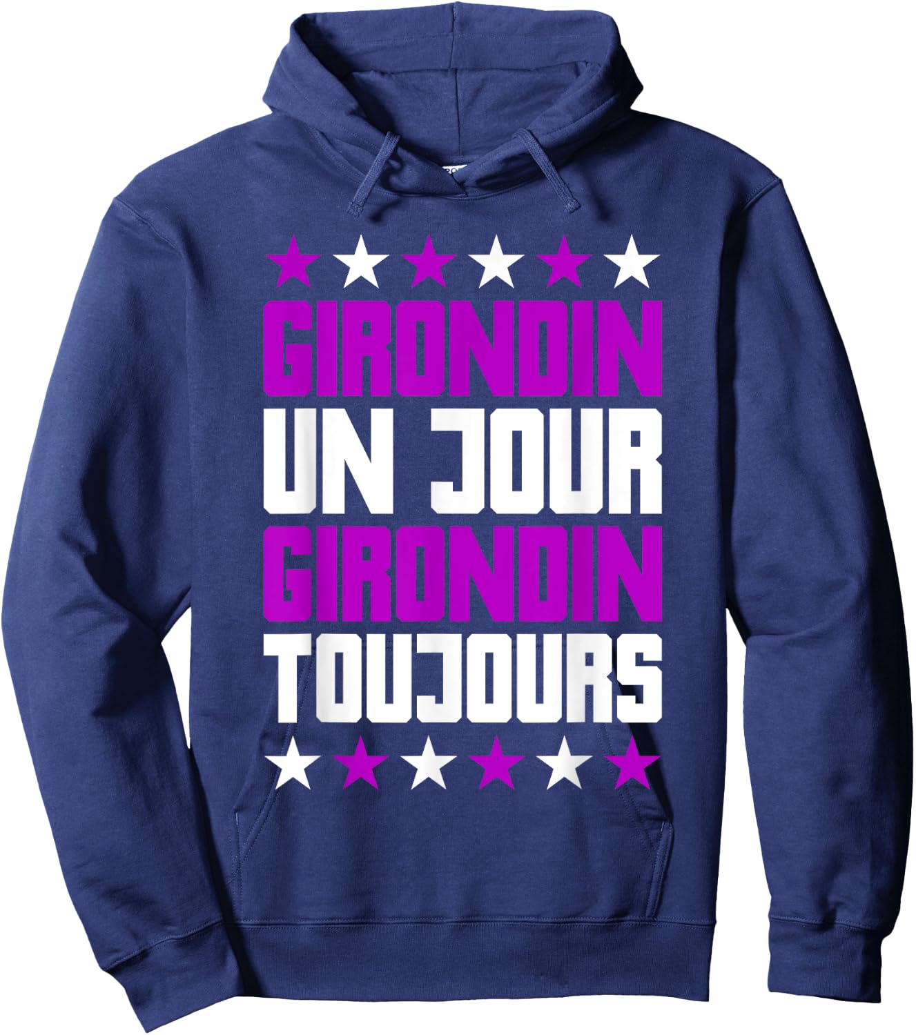 Humour Girondin Bordeaux Gironde Bordeaux Region Gift , Black, S Hoodie - Hoodie | Navy
