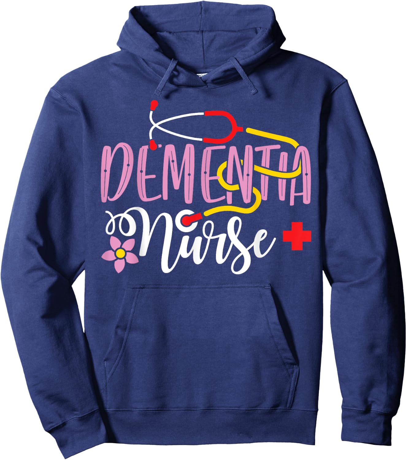 Dementia Nurse Caregiver Awareness - Nursing Home Nurse Hoodie - Hoodie | Navy