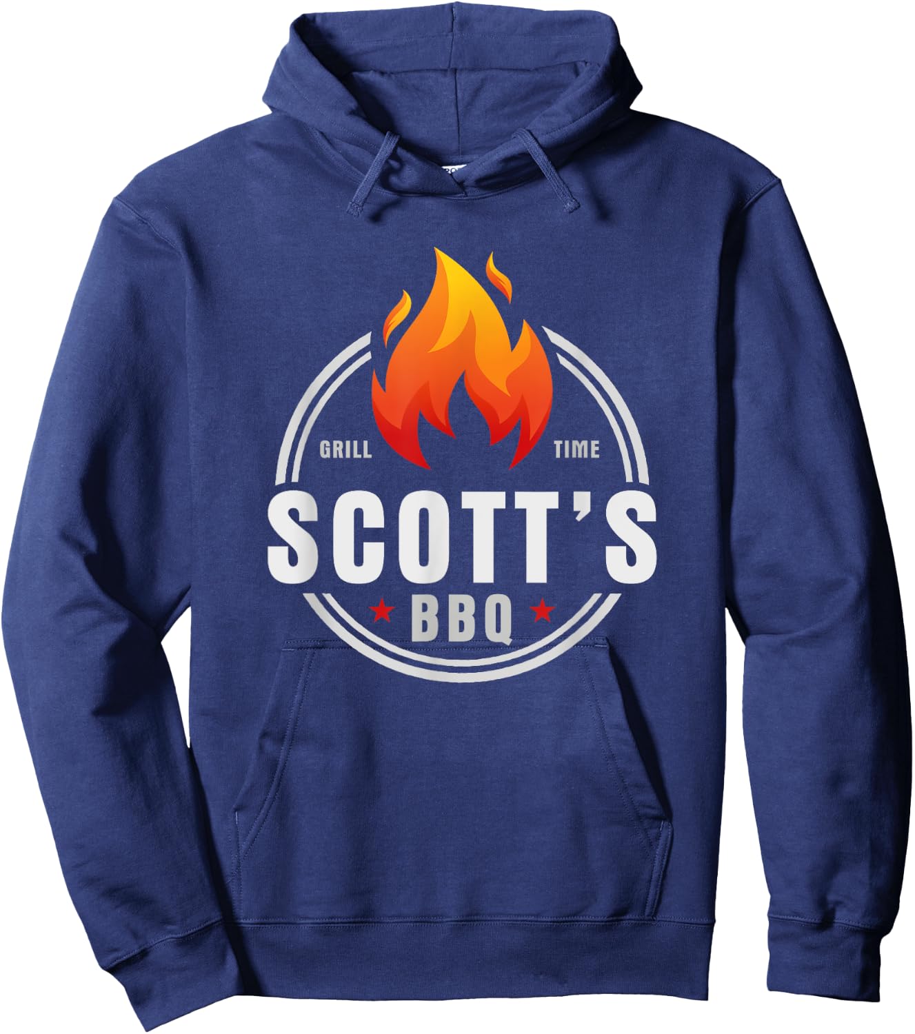 Scott's BBQ Hoodie - Hoodie | Navy