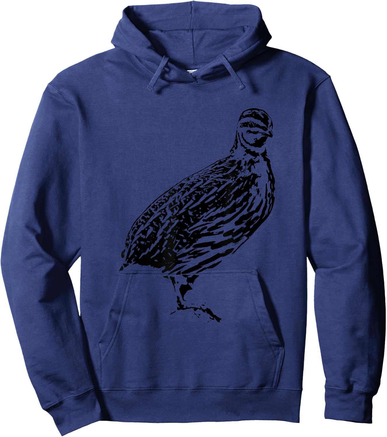 Lovely cute Quail Mom or Quail Dad Hoodie - Hoodie | Navy