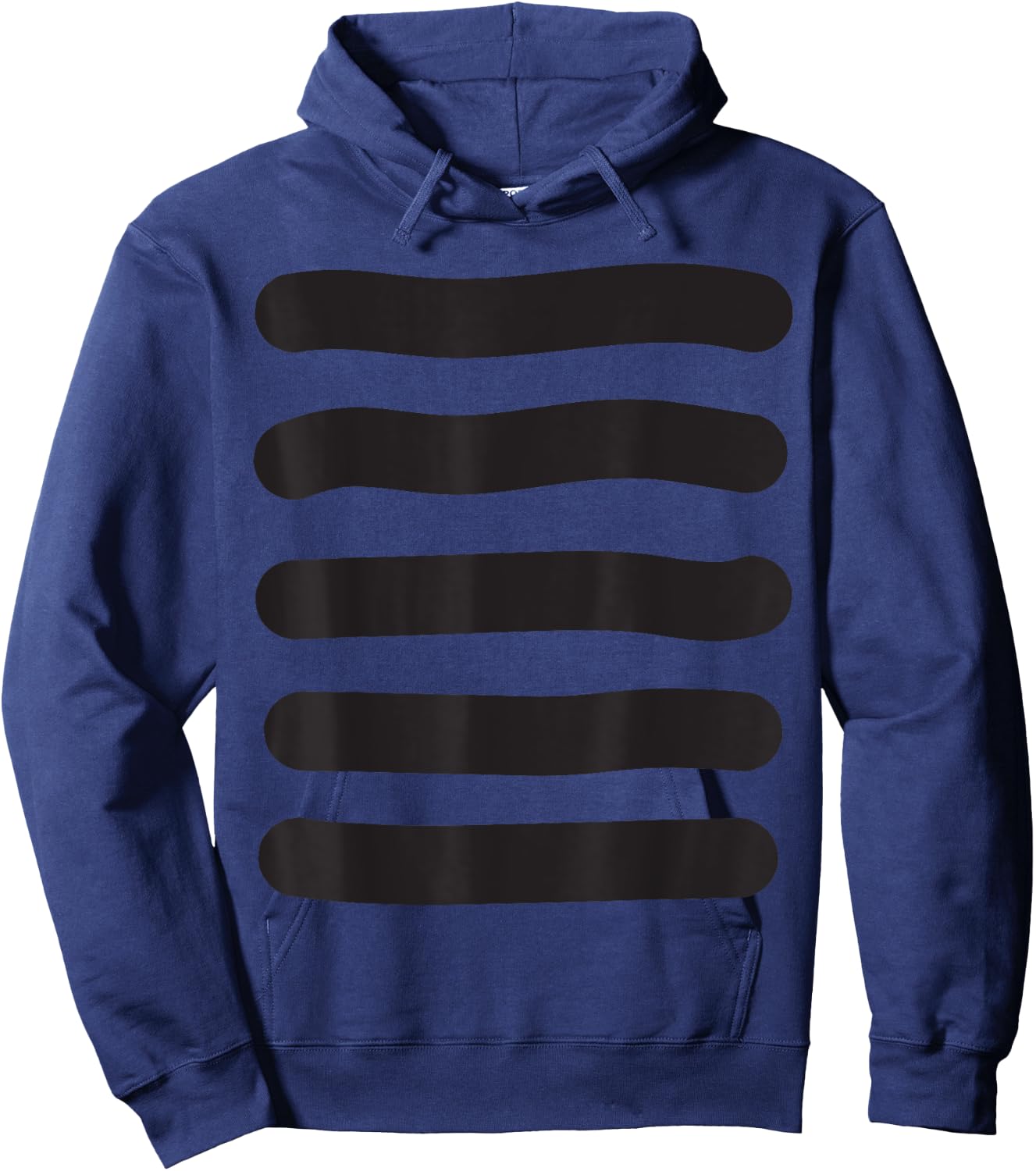 Bee Costume Simple Yellow Striped Funny , yellow Hoodie - Hoodie | Navy