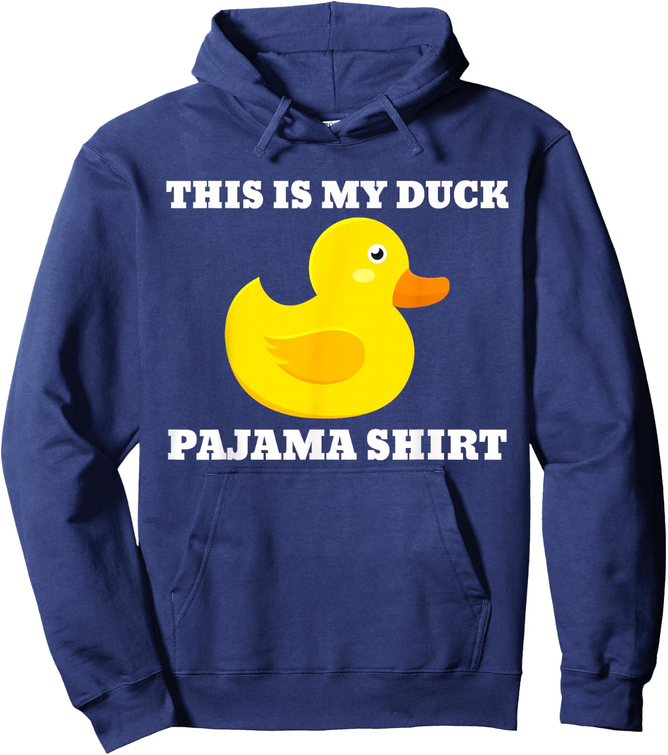 This Is My Duck Pajama Shirt Hoodie - Hoodie | Navy