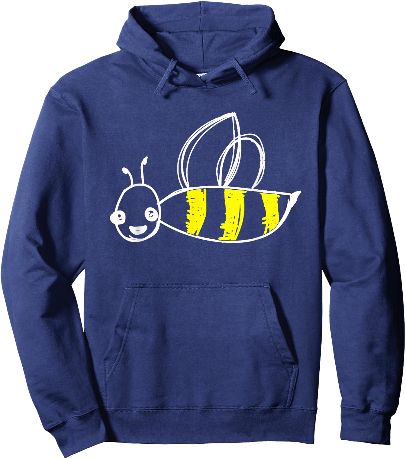Flying Cute Bumblebee Honey bee Beekeeper Gift Men Women Hoodie - Hoodie | Navy