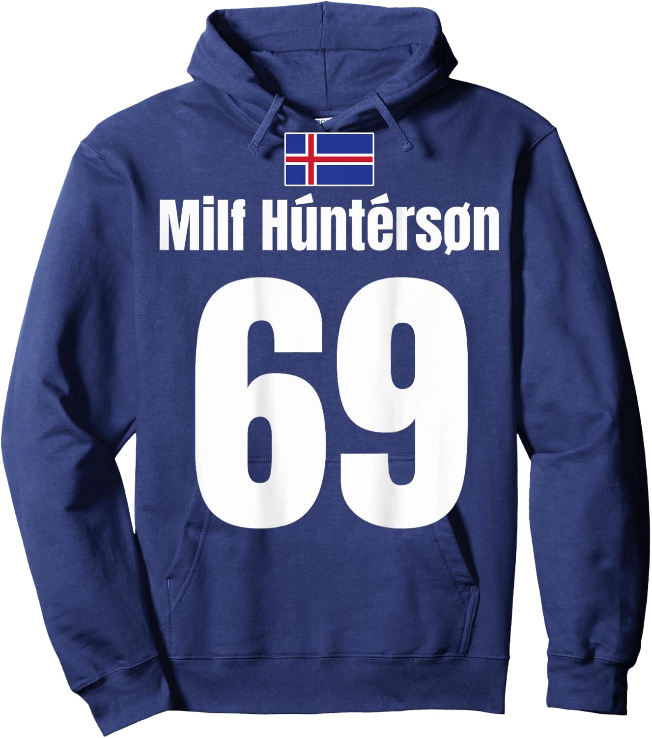 Island Sauf Jersey 69 | Mallorca Sauf Jersey, Milf Hunterson Hoodie - Hoodie | Navy