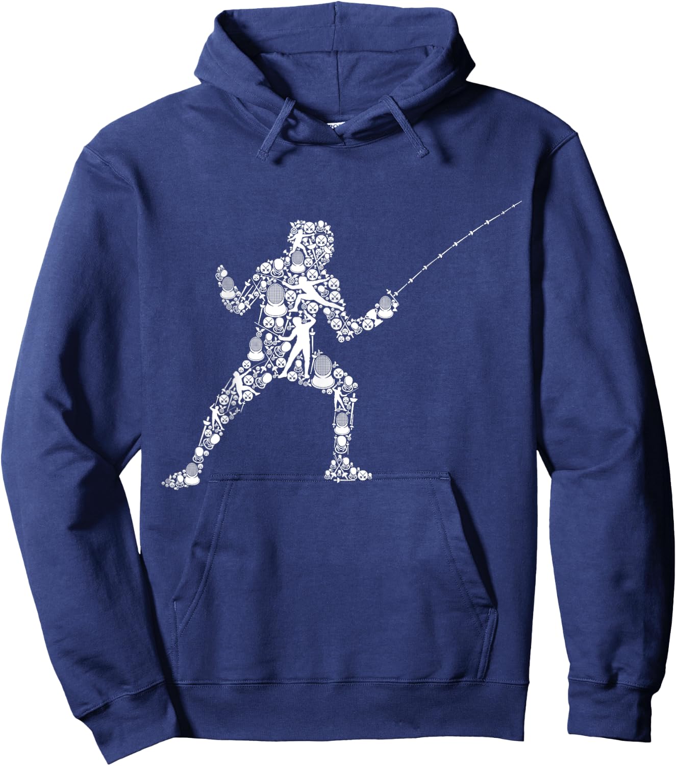 Fencing Fencing , Black, S Hoodie - Hoodie | Navy
