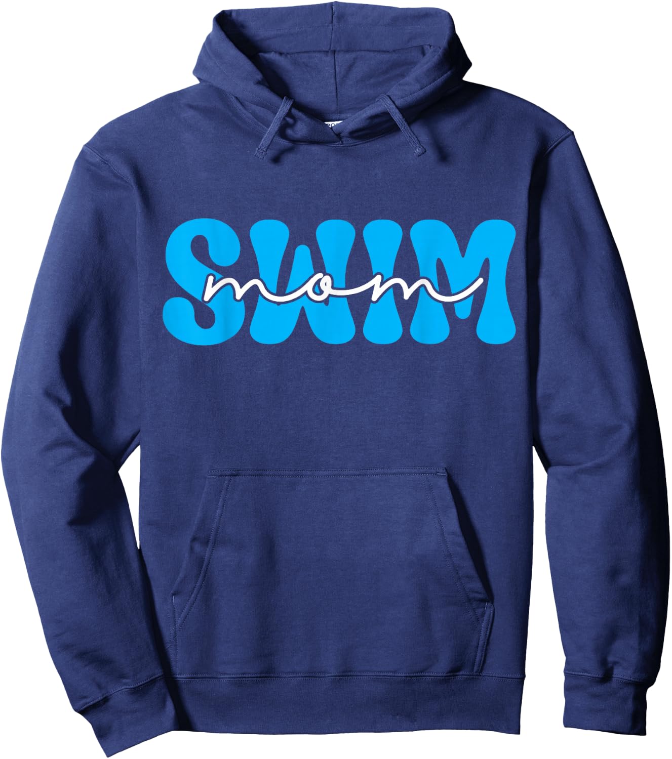 Swim Mom Swimmer Mom Swimming Mother Swim Mama Hoodie - Hoodie | Navy