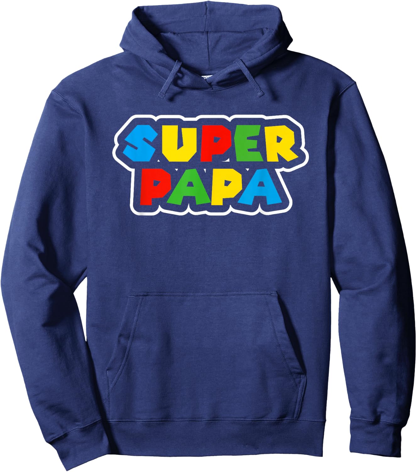 Super Papa Geburtstagsgeschenk Vater Geschenk Bester Papa Hoodie - Hoodie | Navy