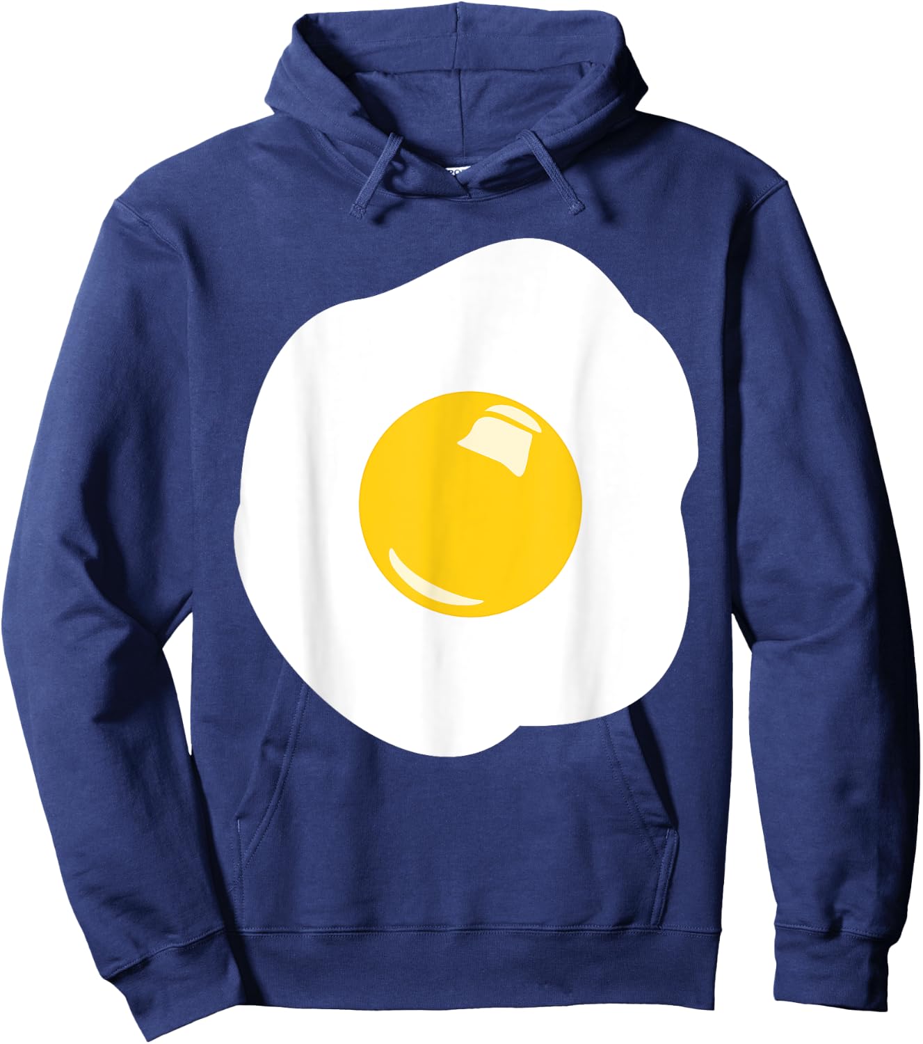 Fried Egg Eggs Costume Food Adult Child Food Carnival , black Hoodie - Hoodie | Navy