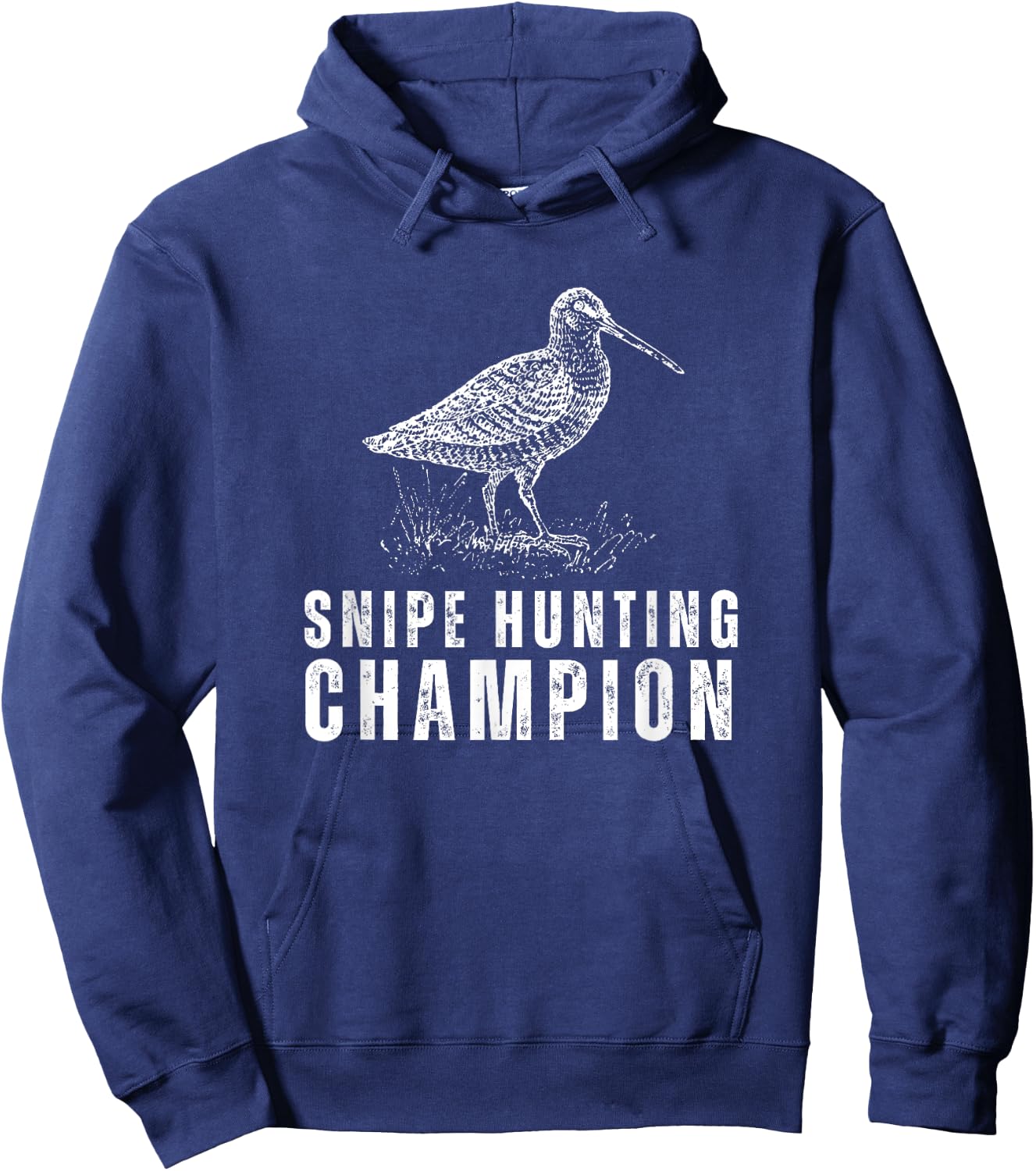 Snipe Hunting Snipe Hunting Champion Funny Humor Hoodie - Hoodie | Navy