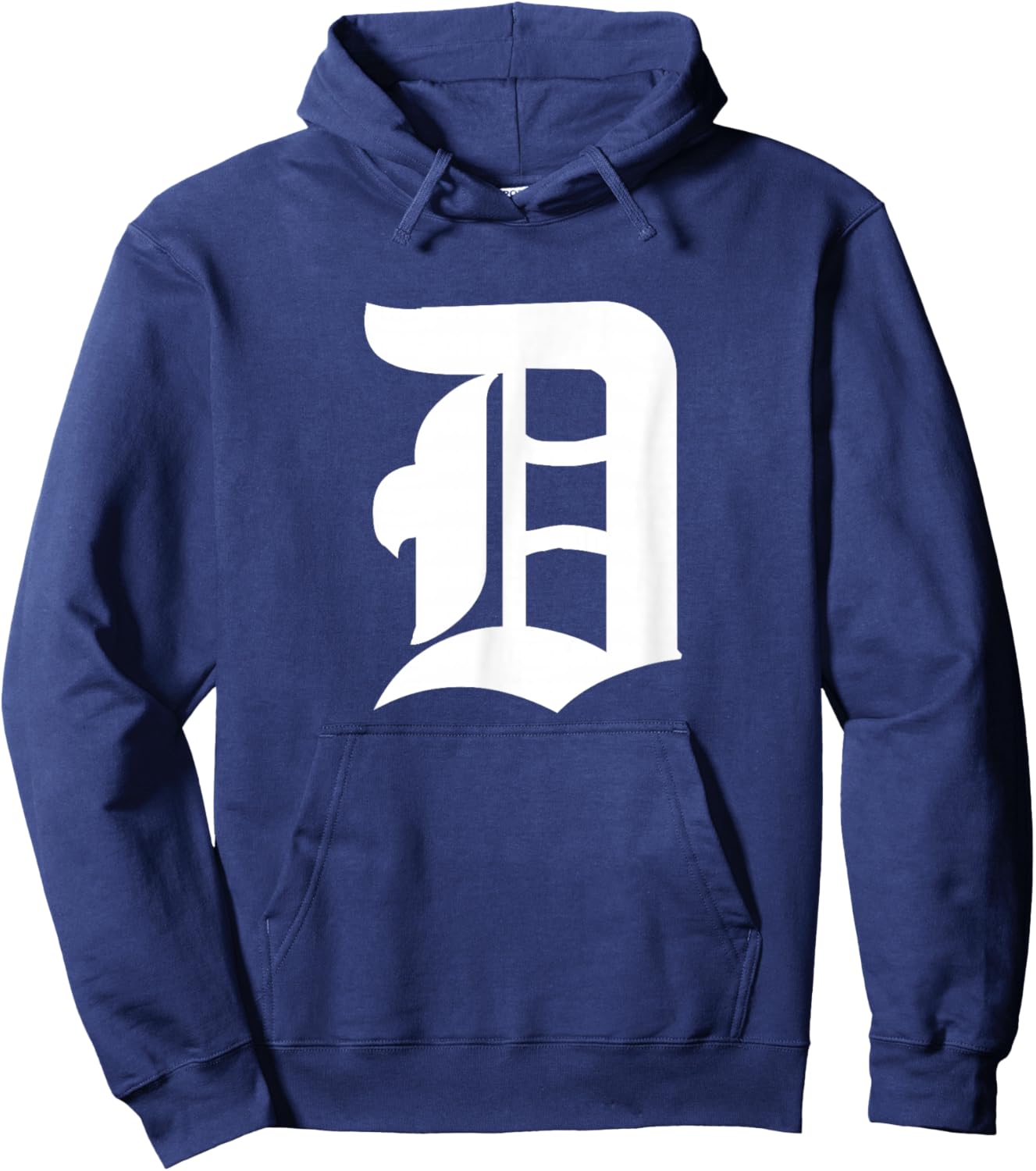Detroit Old English D Hoodie - Hoodie | Navy