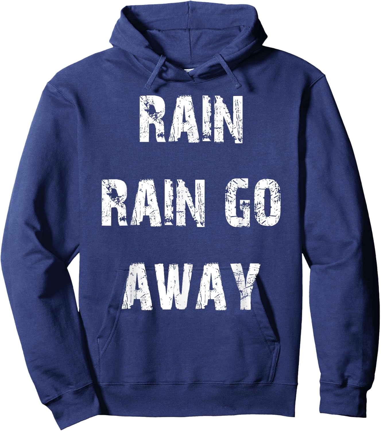 Rain Rain Go Away Hoodie - Hoodie | Navy
