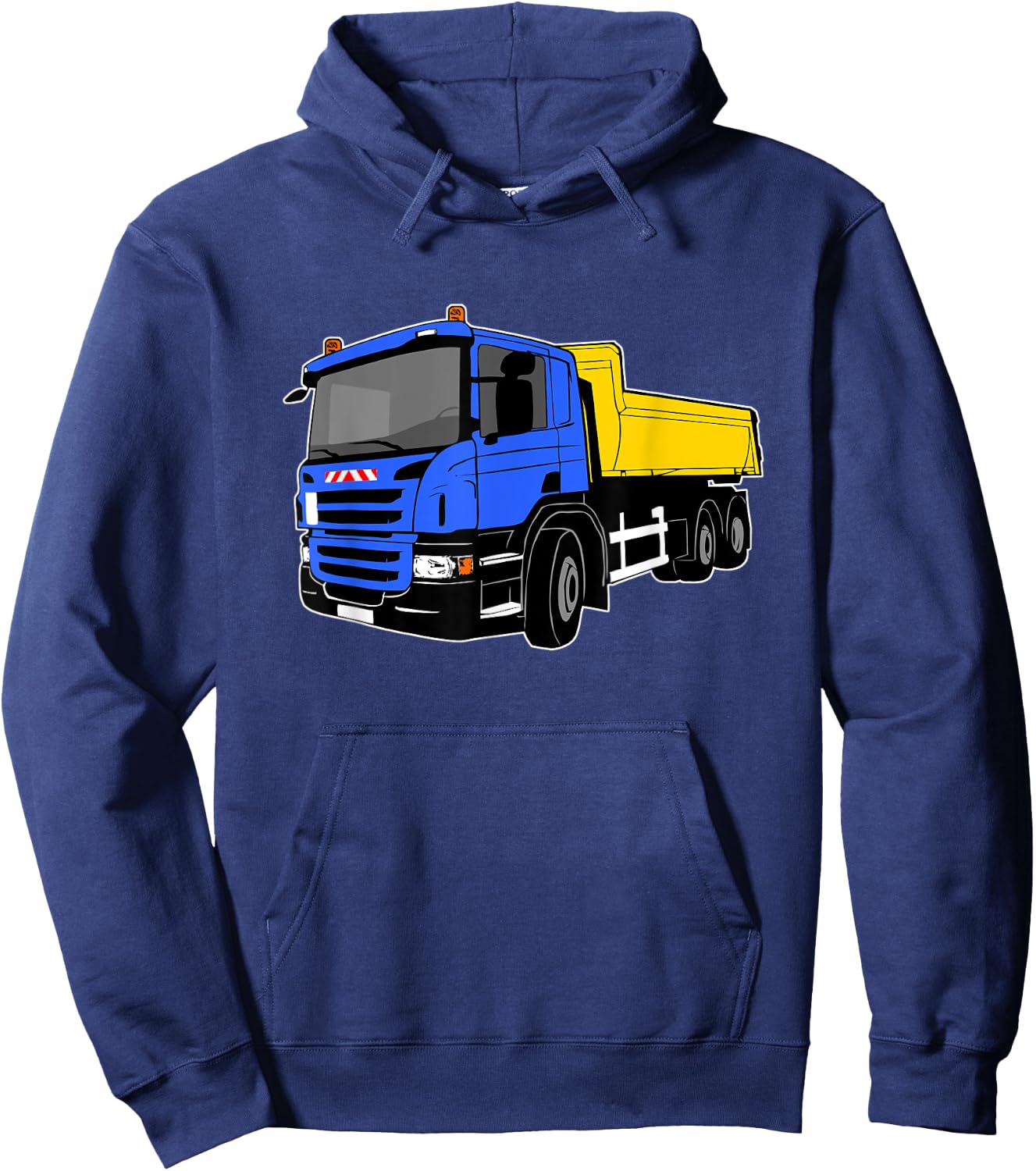 Dump truck - construction vehicle Hoodie - Hoodie | Navy
