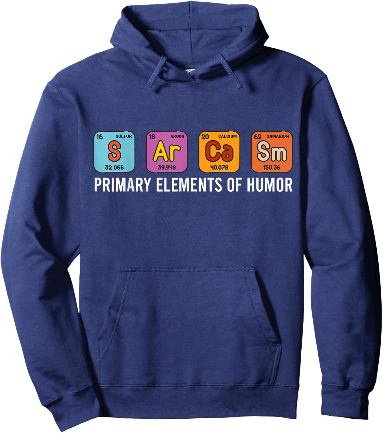 Periodensystem Witze Memes, Chemie, Physik Wissenschaft Nerd Hoodie - Hoodie | Navy
