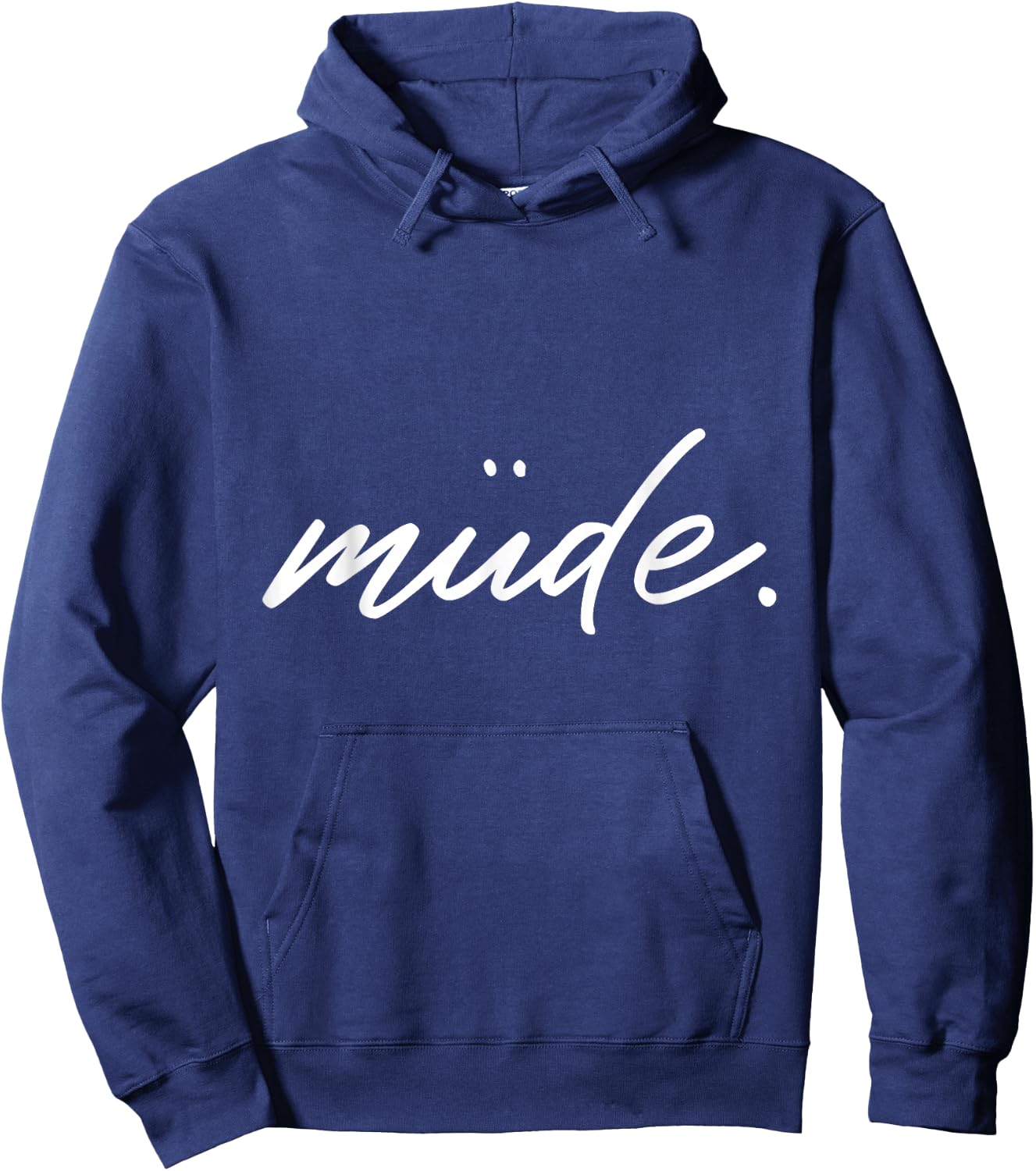 Tired Sleep Shirt Pyjamas Nightdress for Relaxing and Chilling , black Hoodie - Hoodie | Navy