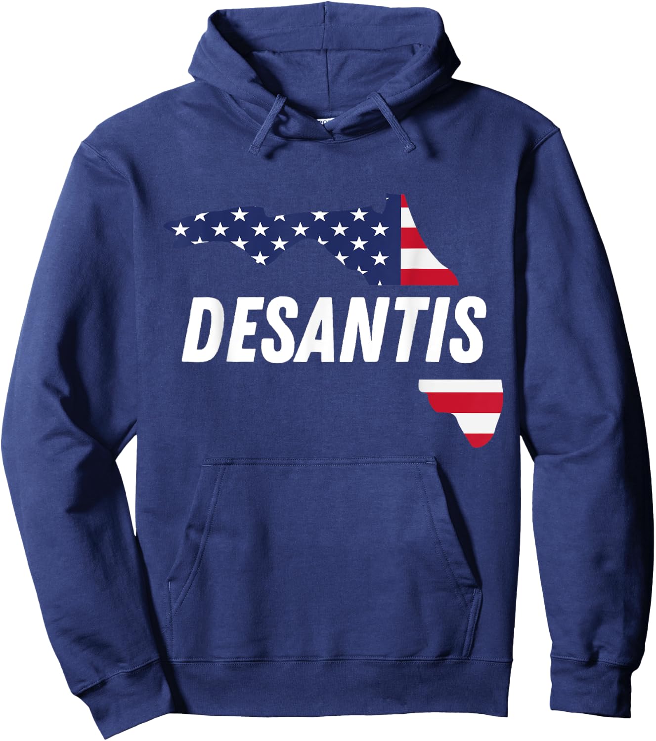 Ron DeSantis Make America Florida 2024. Florida Governor Hoodie - Hoodie | Navy