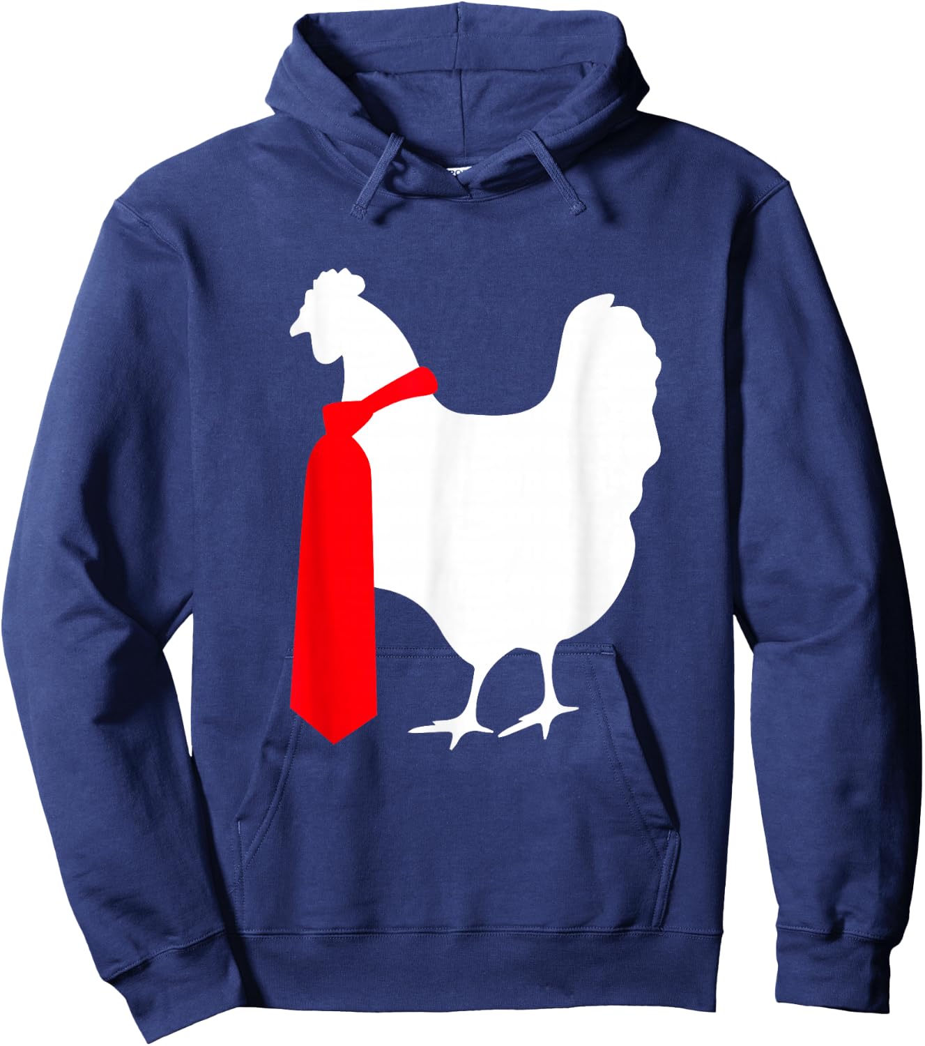 Japanese Hentai Hentai Ecchi Anime - Funny Hen Wearing A Tie Gag Hoodie - Hoodie | Navy