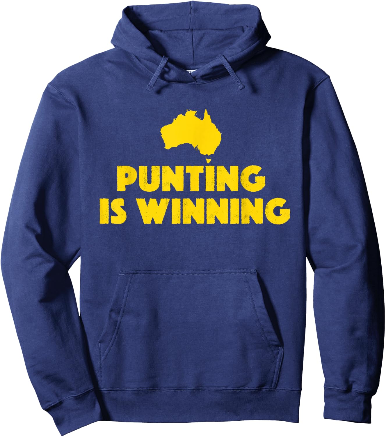 Punting Is Winning Hoodie - Hoodie | Navy