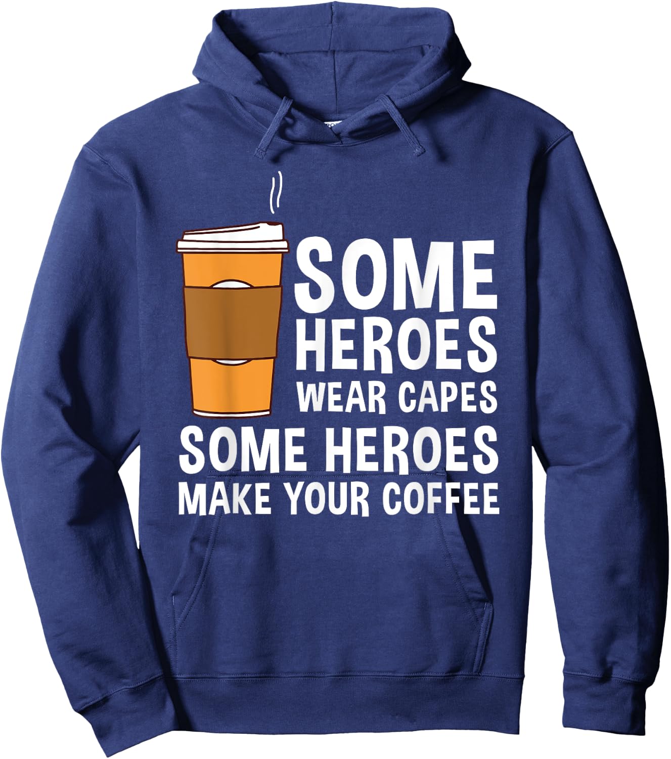 Cool Barista Women Espresso Latte Art Coffee Beans Hoodie - Hoodie | Navy