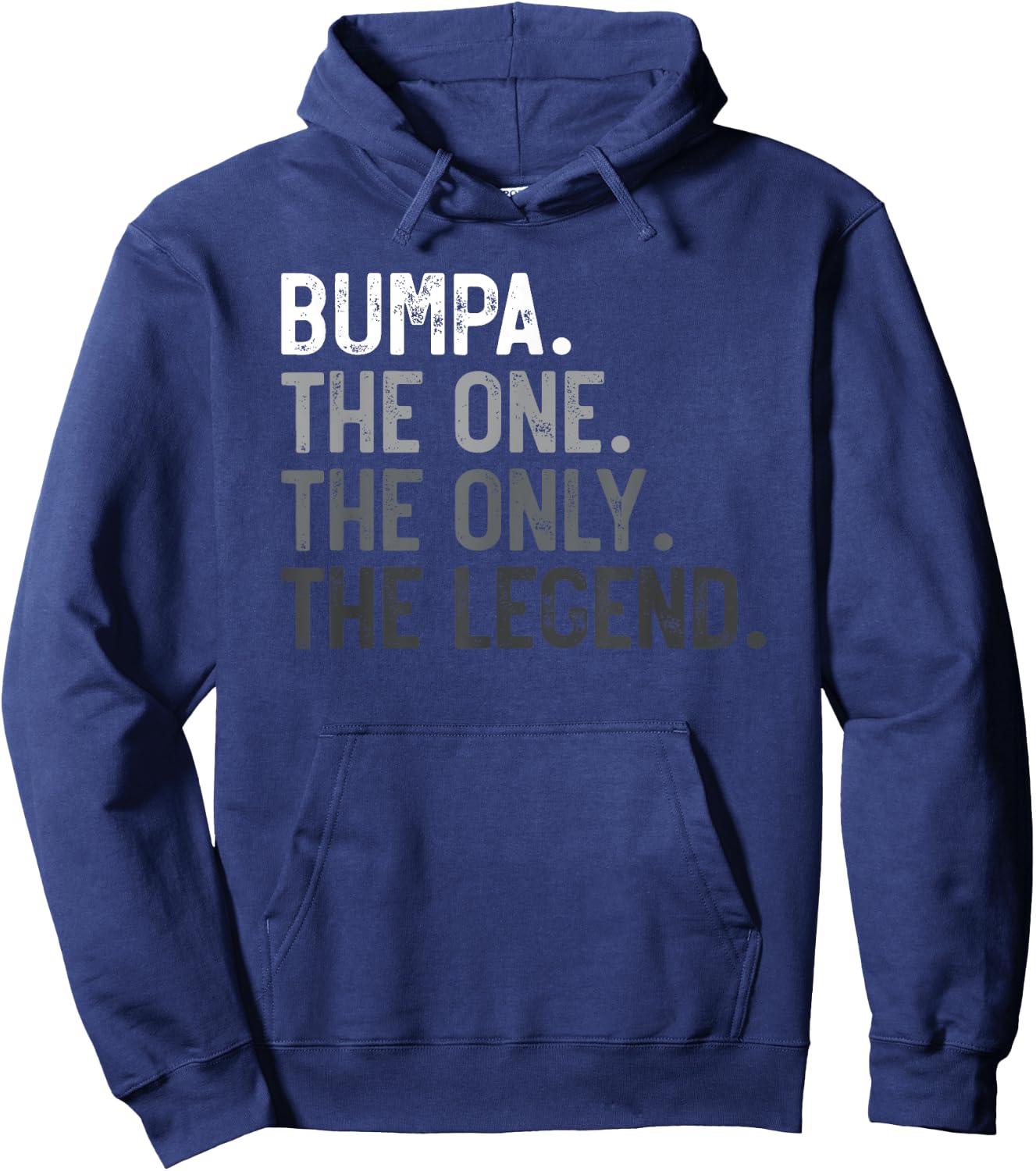 Bumpa One Only Legend Father's Day for Papa Grandpa Hoodie - Hoodie | Navy