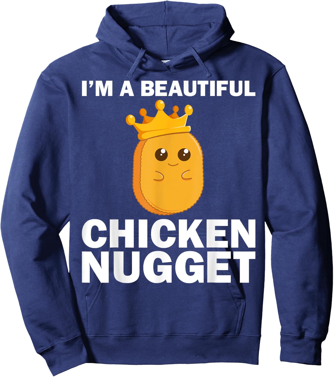 Funny Chicken Nugget Women Nug Life Chicken Lover Hoodie - Hoodie | Navy