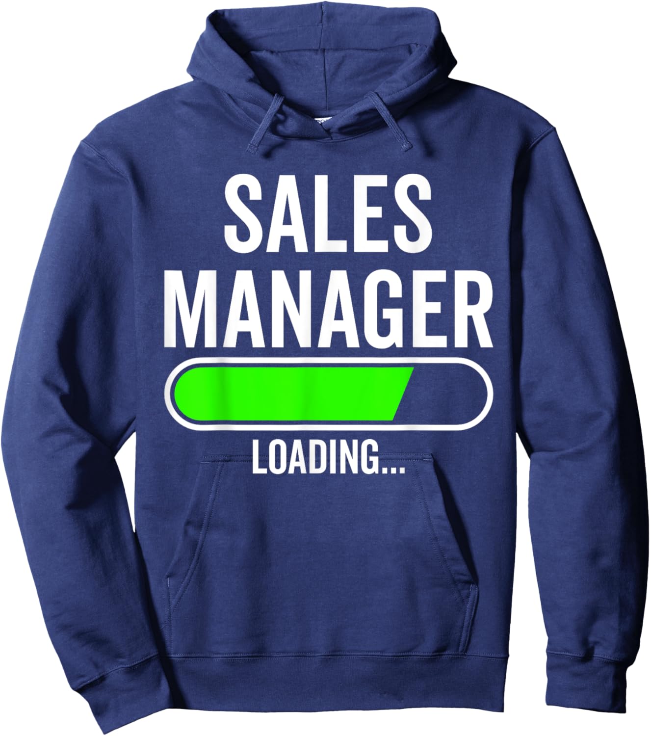 Sales Manager Loading Graduation Graduate New Job Hoodie - Hoodie | Navy