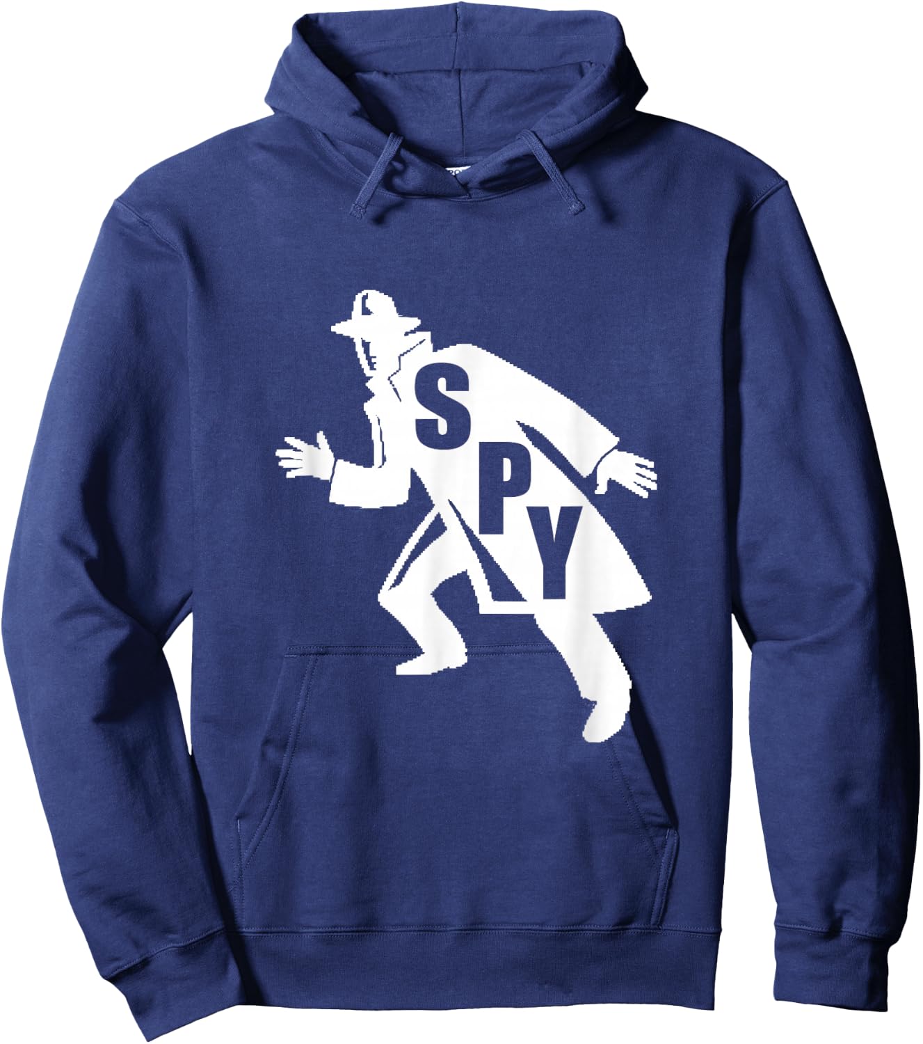 Spy Shirt- Funny Secret Agent Shirt Hoodie - Hoodie | Navy