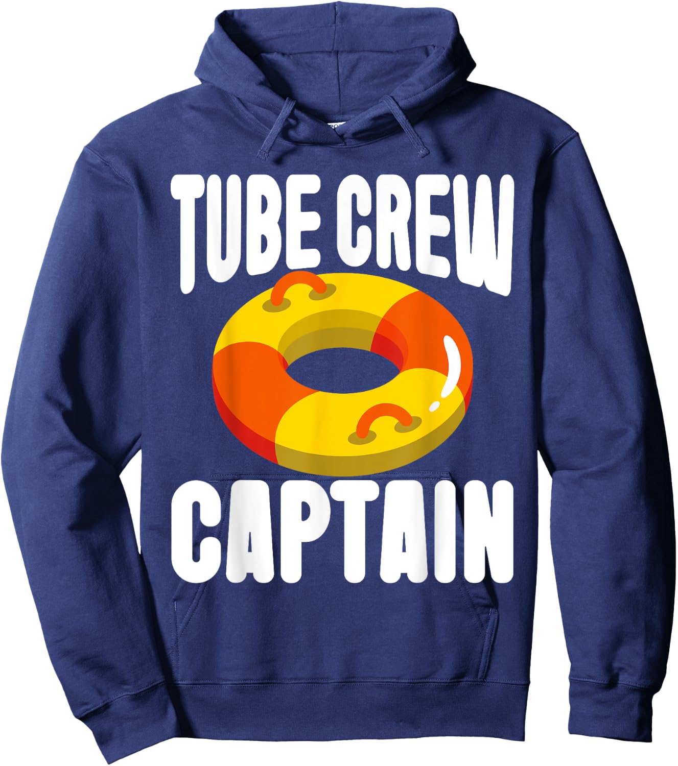 Tube Crew Captain River Tubing Hoodie - Hoodie | Navy