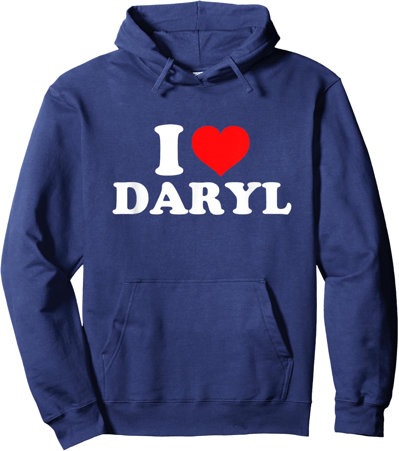 I Love Daryl Hoodie - Hoodie | Navy