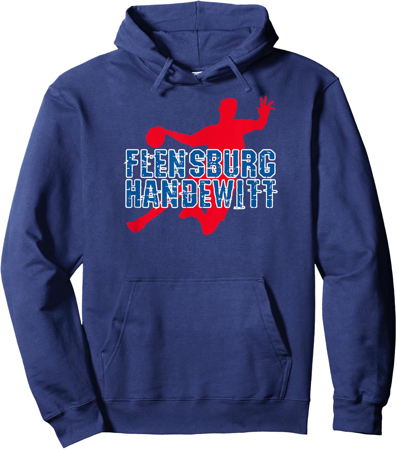 Flensburg-Handewitt Hand Ball Team Club Fan , black Hoodie - Hoodie | Navy
