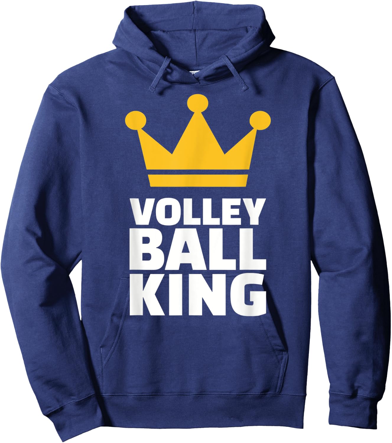 Volleyball king Hoodie - Hoodie | Navy