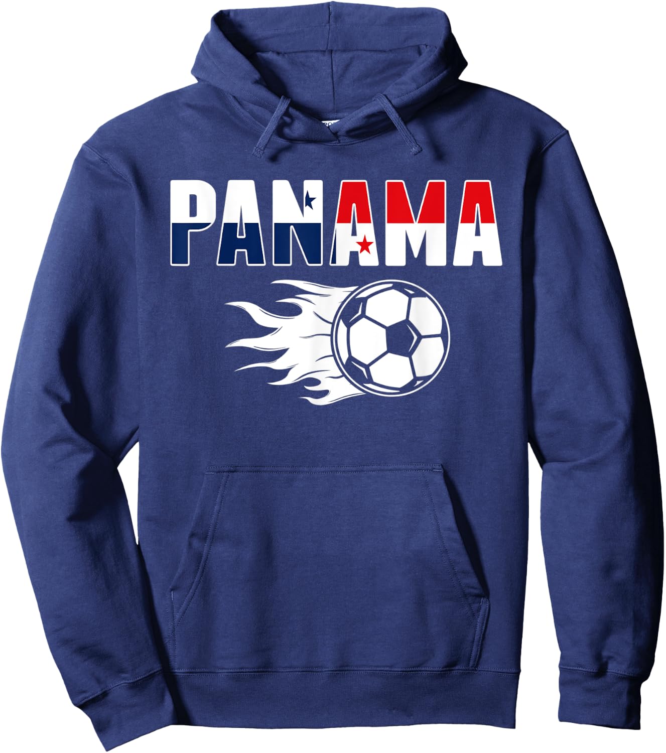Proud Panama Soccer Fans Jersey - Panamanian Football Lovers Hoodie - Hoodie | Navy