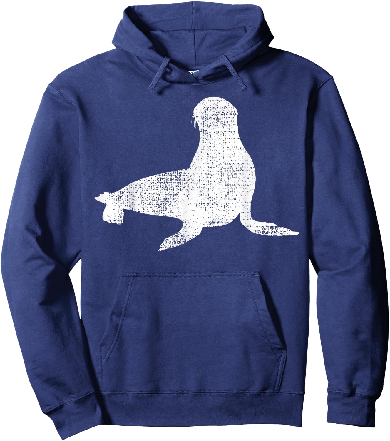 Sea Lion Marine Biology Hoodie - Hoodie | Navy