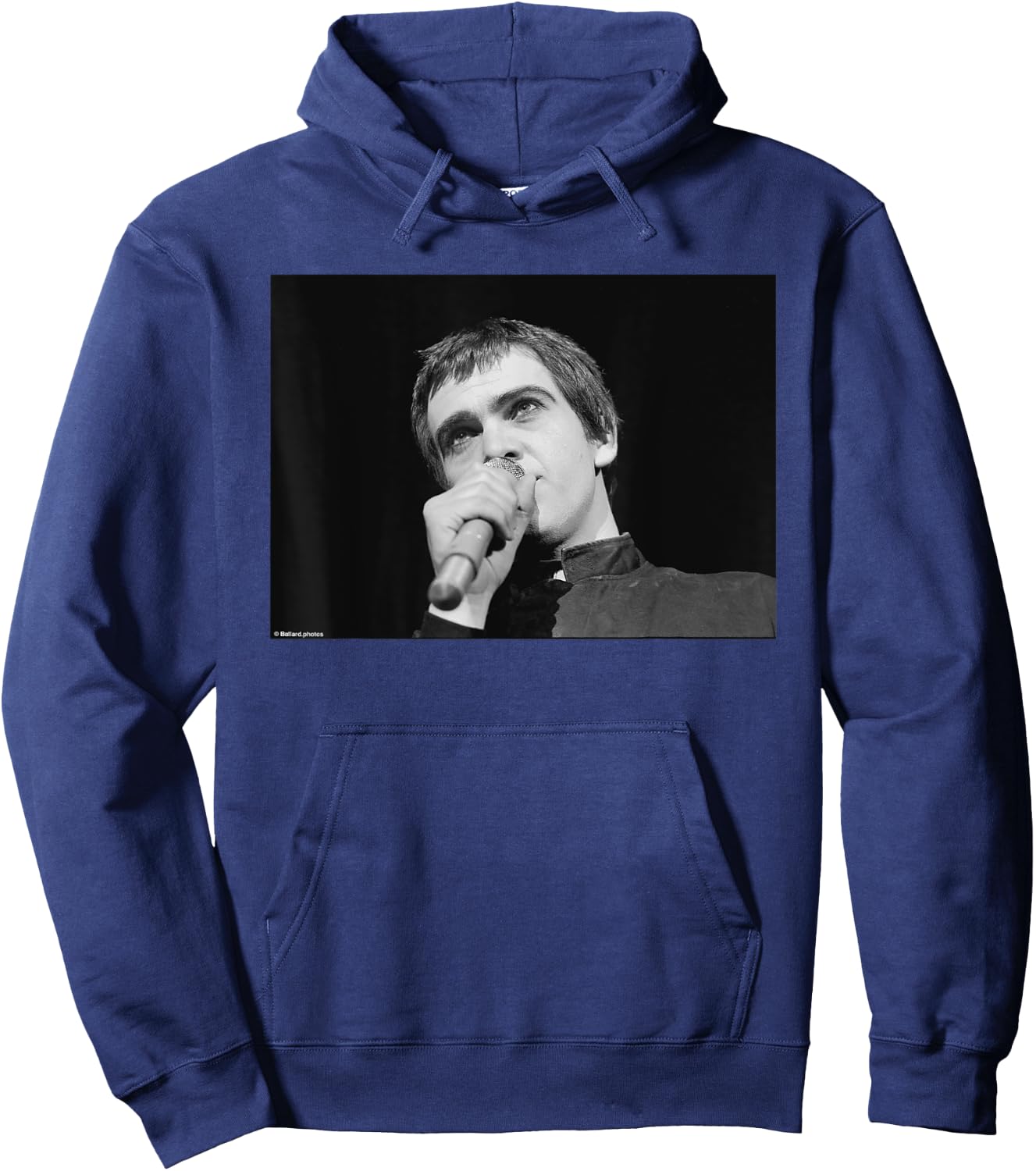 Peter Gabriel Live Genesis Frontman by Allan Ballard Hoodie - Hoodie | Navy