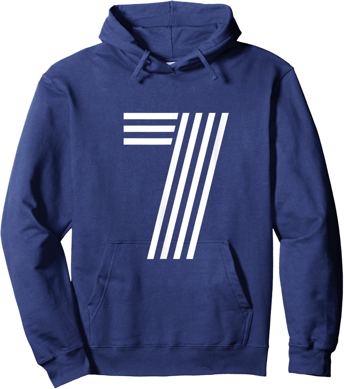 Number 7 - Lucky Number Seven Hoodie - Hoodie | Navy